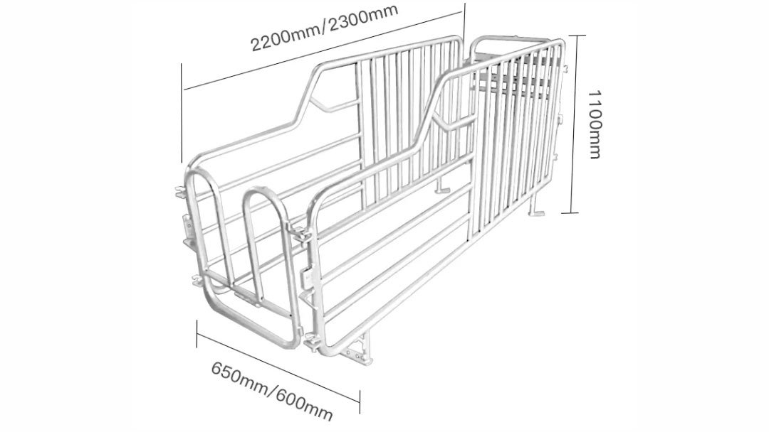 How to Choose the Right Gestation Crate for Your Pig Farm